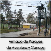 Armado de Parques de Aventura y Canopy